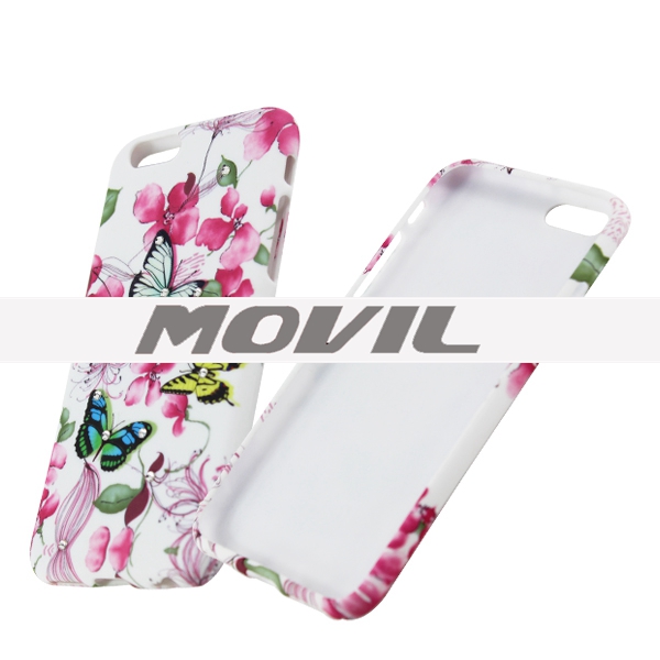 NP-2556 Funda Colorido suave TPU para Apple iPhone 6-7